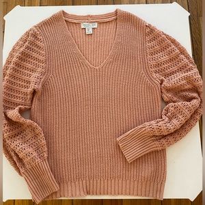 RACHAEL ZOE Peach Sweater
